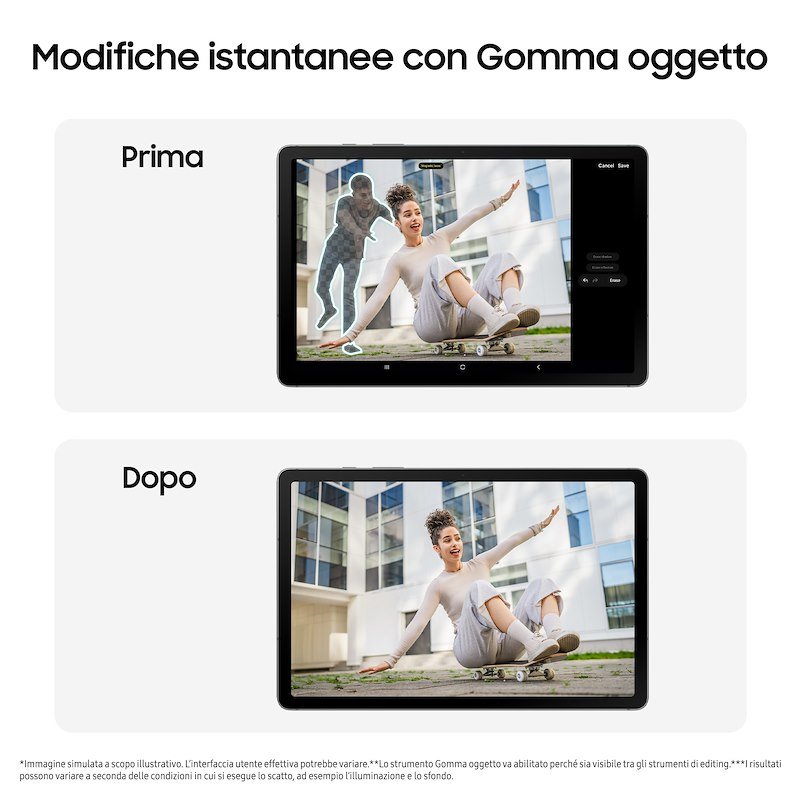 Samsung Tablet Galaxy Tab S10 Lite 6/ 128GB Silver