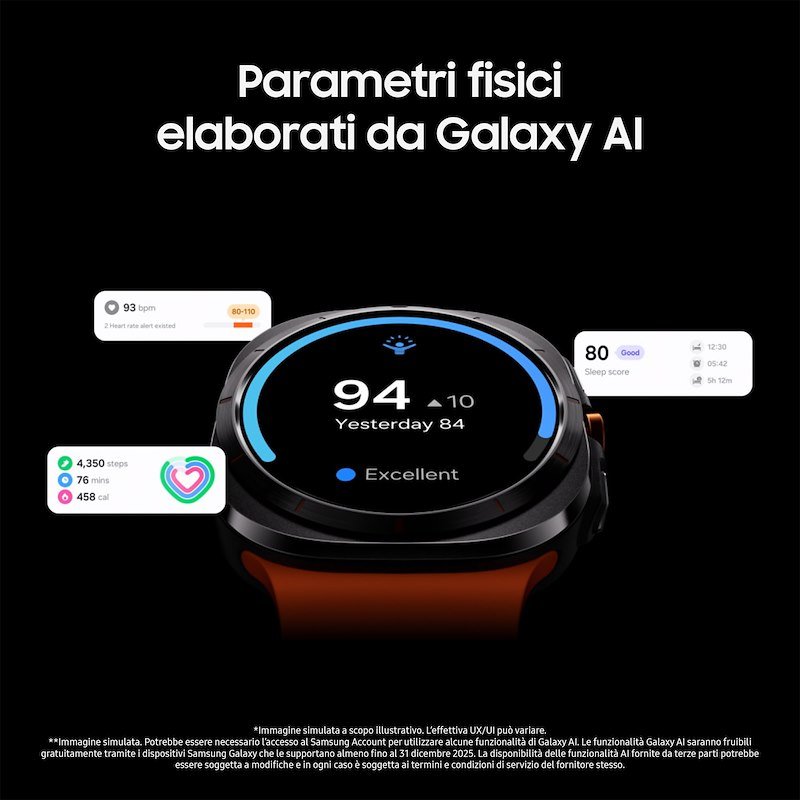 Samsung Watch Ultra 47mm Lte 2+64GB Titanium Silver