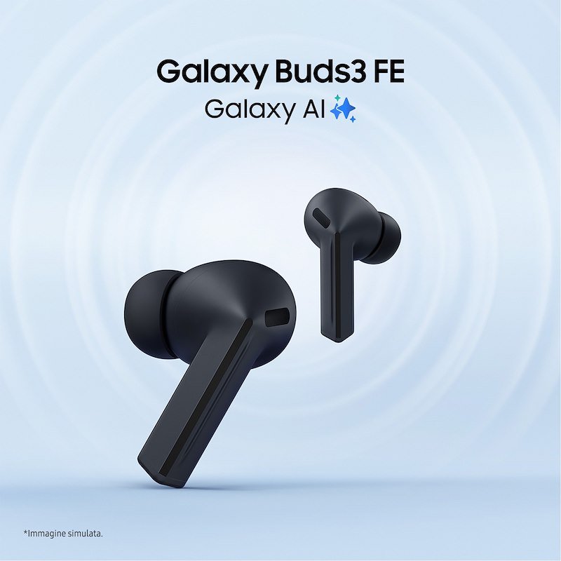 Samsung Galaxy Buds3 Fe Auricolari Wireless, Black - 2