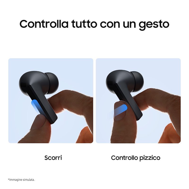 Samsung Galaxy Buds3 Fe Auricolari Wireless, Gray - 7