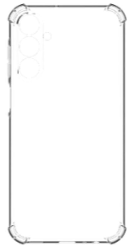 Samsung Custodia Clear Basic Galaxy A17 Trasparente
