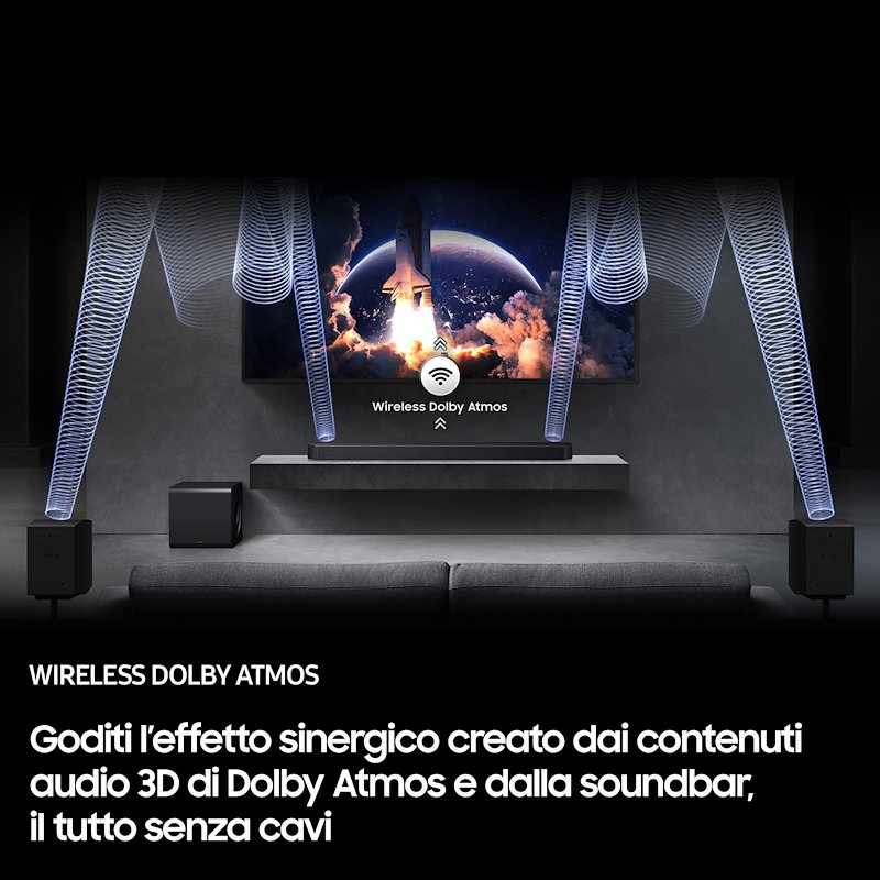 Samsung Soundbar HW-Q990F/ZF Nero