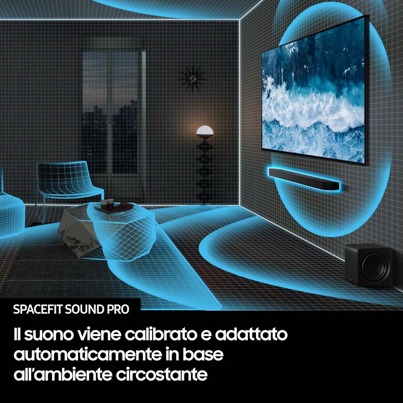 Samsung Soundbar Hw-q800f/zf Nero