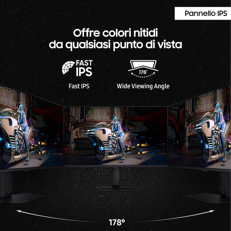 Samsung Monitor Gaming 27" Odyssey G7 Ls27dg702euxen