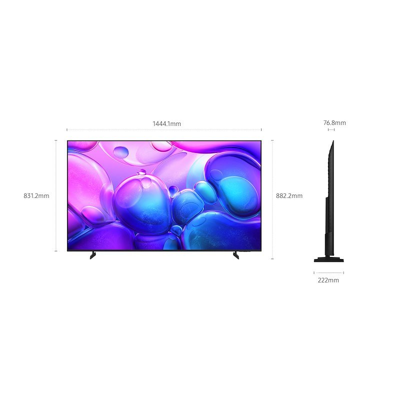 Samsung TV QLED 65" Qe65q6faauxzt Black