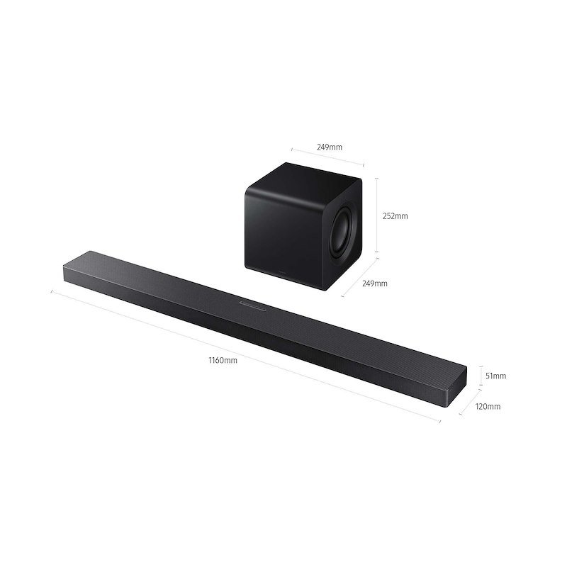 Samsung Soundbar Hw-qs700f/zf Black
