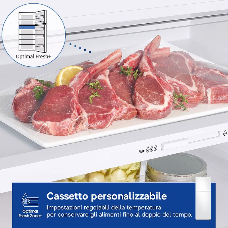 Samsung Frigorifero combinato EcoFlex® AI RT31CG5624WWES