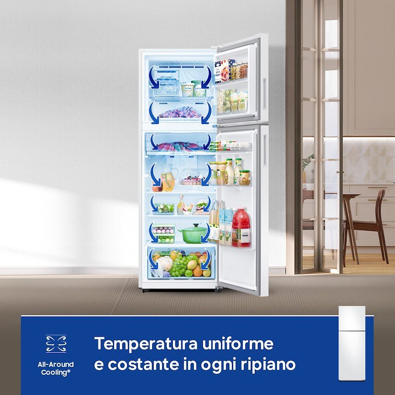 Samsung Frigorifero combinato EcoFlex® AI RT31CG5624WWES