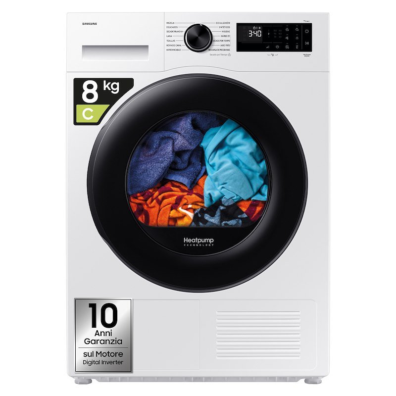 Samsung Asciugatrice serie 5000D CRYSTAL Dv80dg52b0aeet