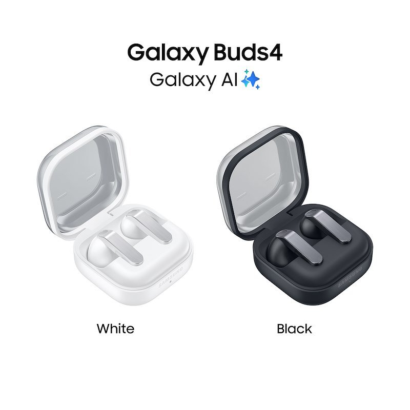 Samsung Galaxy Buds4 Auricolari Wireless, White - 3