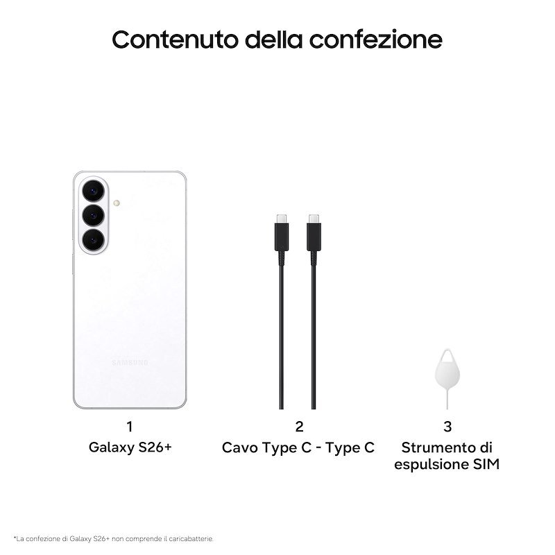 Samsung Galaxy S26+ 12/ 256GB White