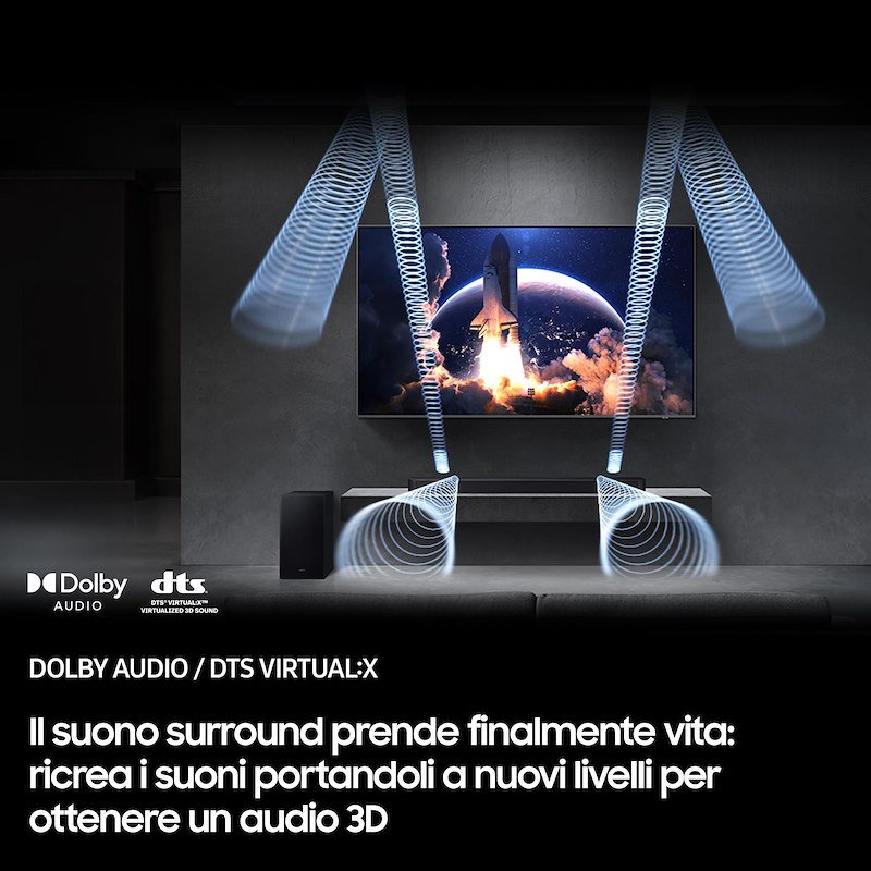 Samsung Soundbar + Subwoofer Hw-q600f/zf Titan Black