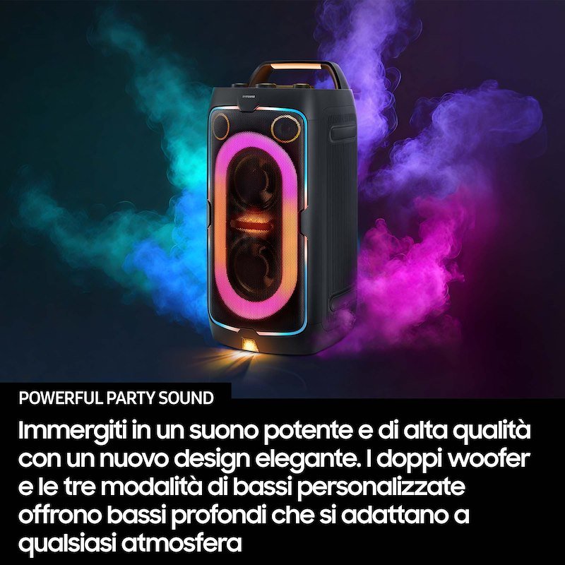 Samsung Diffusore Sound Tower PartyBox Mx-st40f/zf Nero