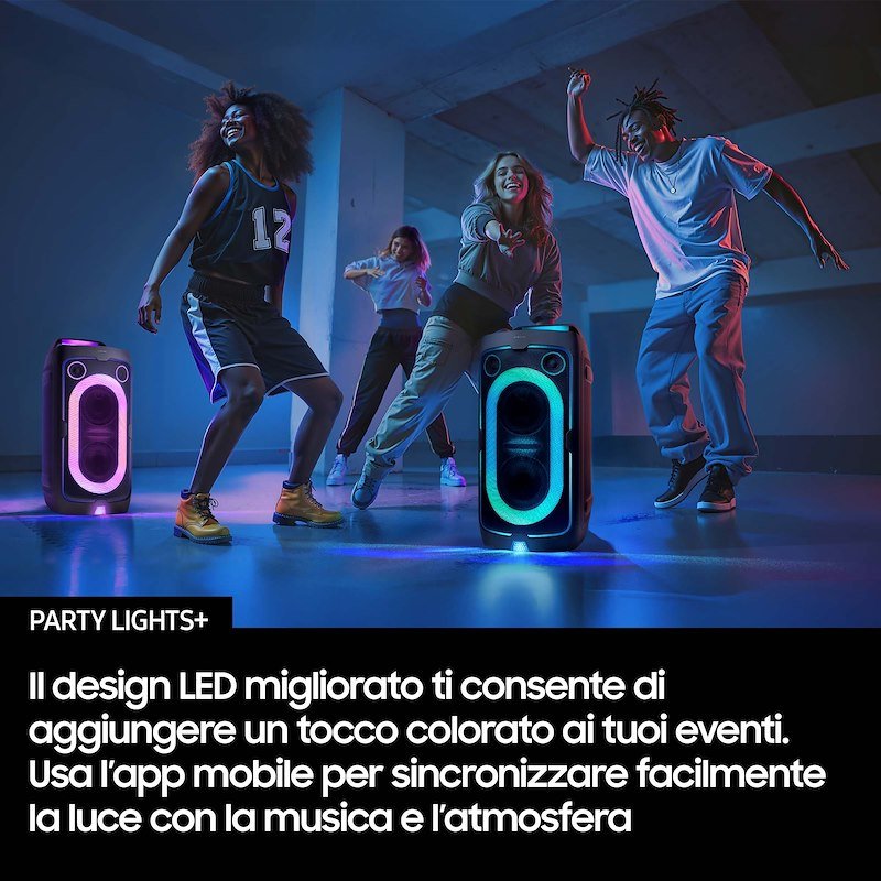 Samsung Diffusore Sound Tower PartyBox Mx-st40f/zf Nero