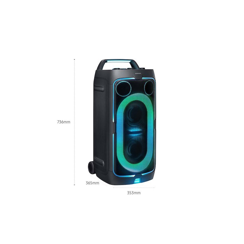 Samsung Diffusore Sound Tower PartyBox Mx-st50f/zf Nero