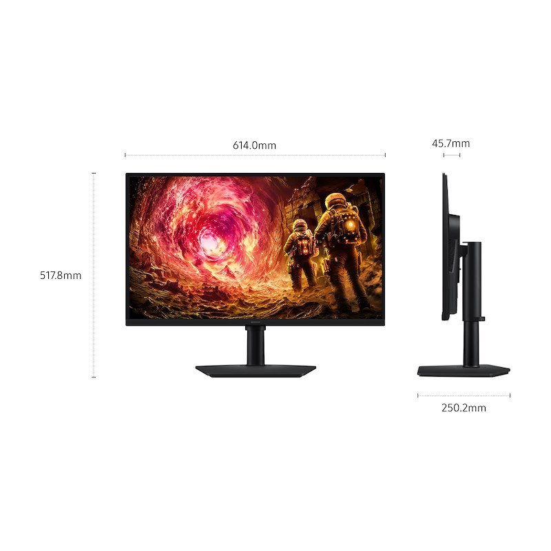 Samsung Monitor gaming 27" Odyssey G5 Ls27fg502euxen