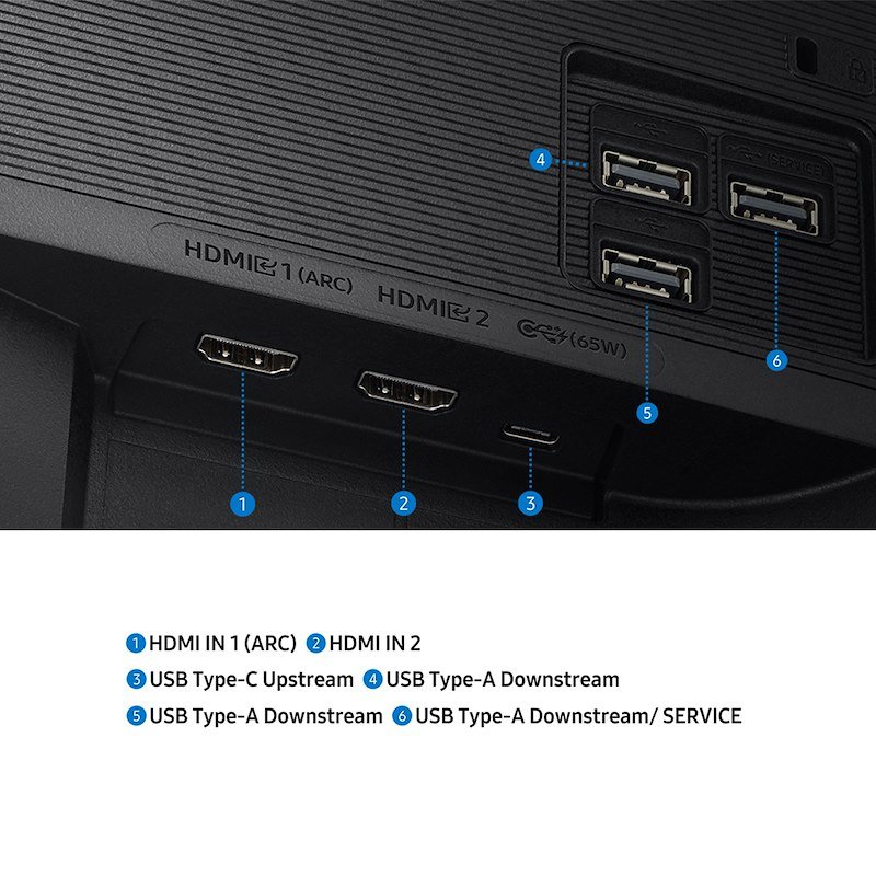 Samsung Smart Monitor 32" UHD M7 - M70F Ls32fm700uuxen