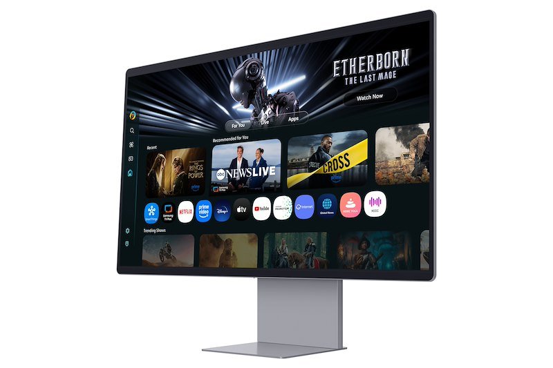 Samsung Smart Monitor M9 Ls32fm900suxen 32" Argento