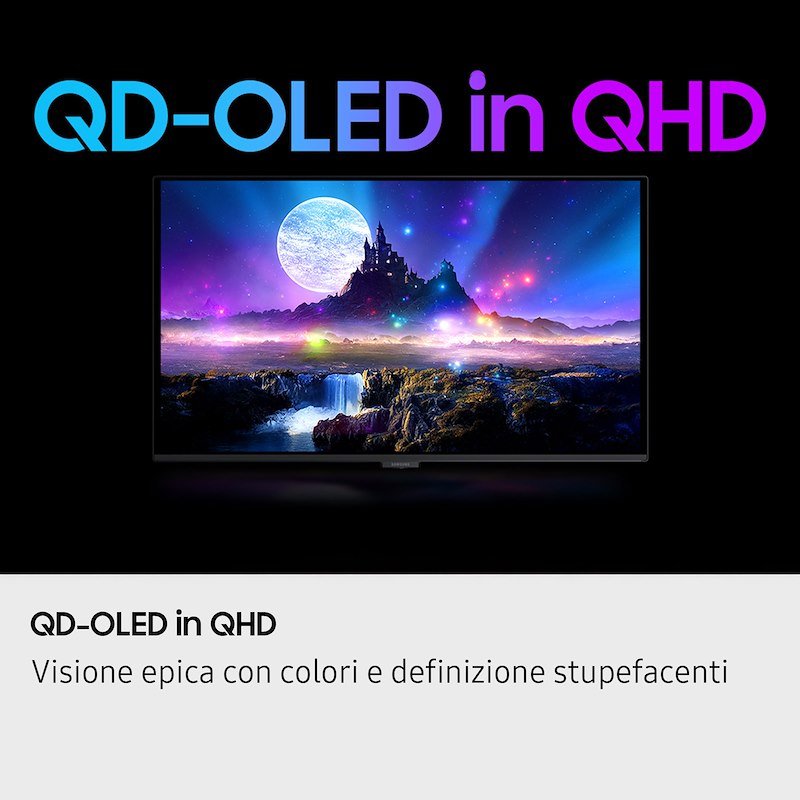 Samsung Monitor Gaming 27" Odyssey OLED G5 - G50SF QHD Flat Ls27fg502suxen