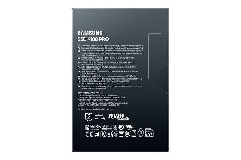 Samsung SSD M.2 1TB  9100 PRO PCIe® 5.0 NVMe™ M.2 Mz-vap1t0bw