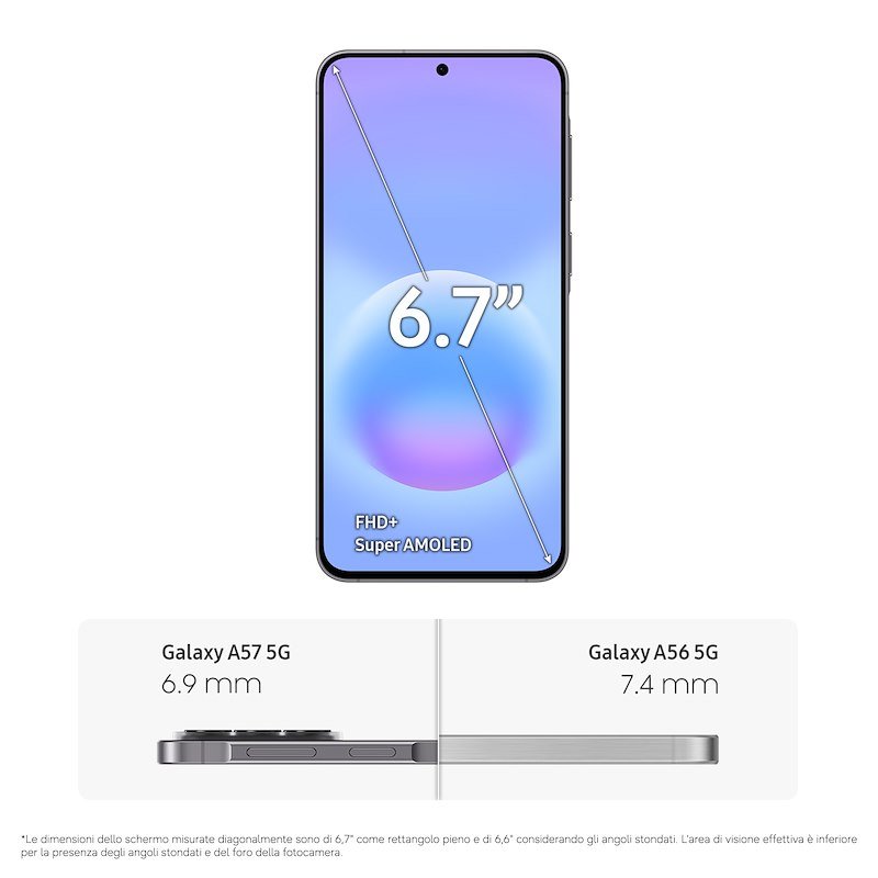 Samsung Galaxy A57 5g 8//256GB Gray
