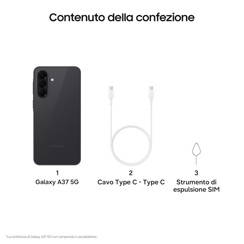 Samsung Galaxy A37 5g 8/256GB Characoal
