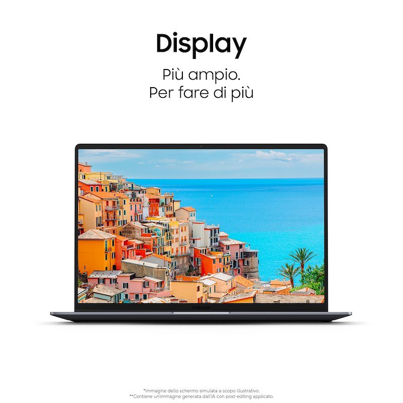 Samsung Notebook 16" Galaxy Book6 Np760vjg-ka1it Gray