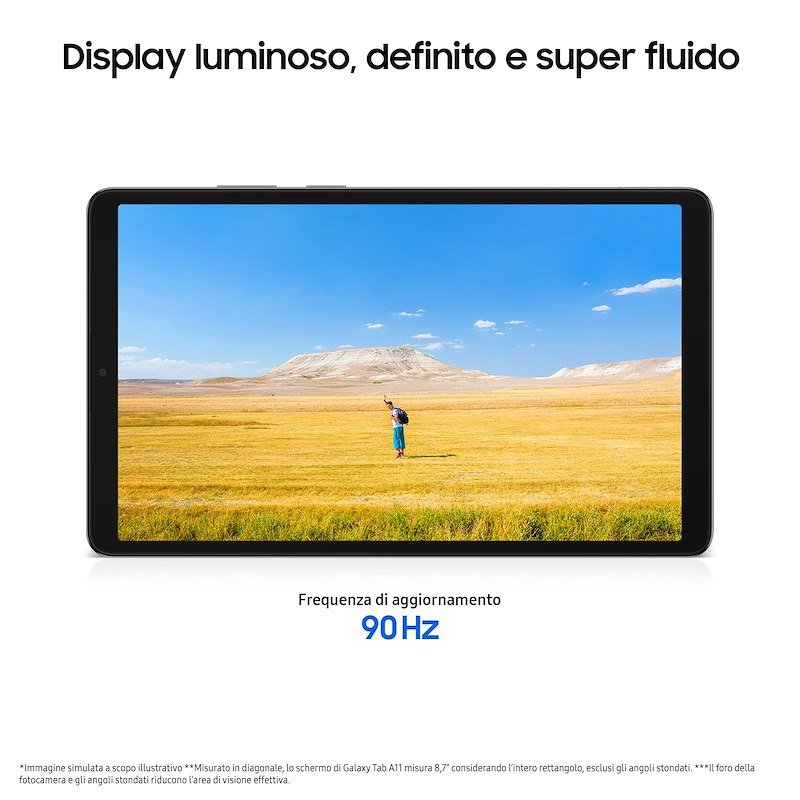 Samsung Galaxy TAB A11 WIFI 64GB  Sm-x130nzaaeue