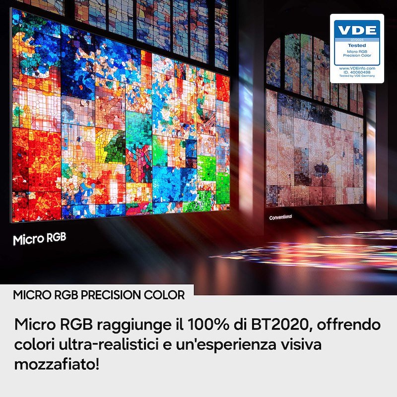 Samsung TV Micro RGB 65" Mre65r85hauxzt