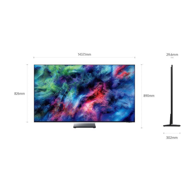 Samsung TV Micro RGB 65" Mre65r95hatxzt Black