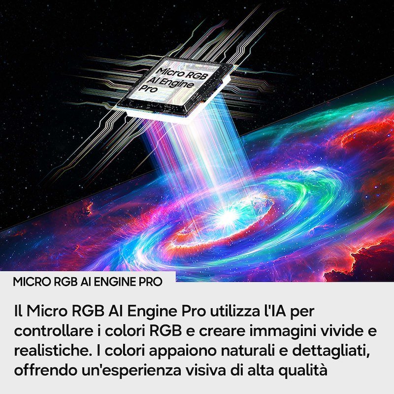 Samsung TV Micro RGB 65" Mre65r95hatxzt Black