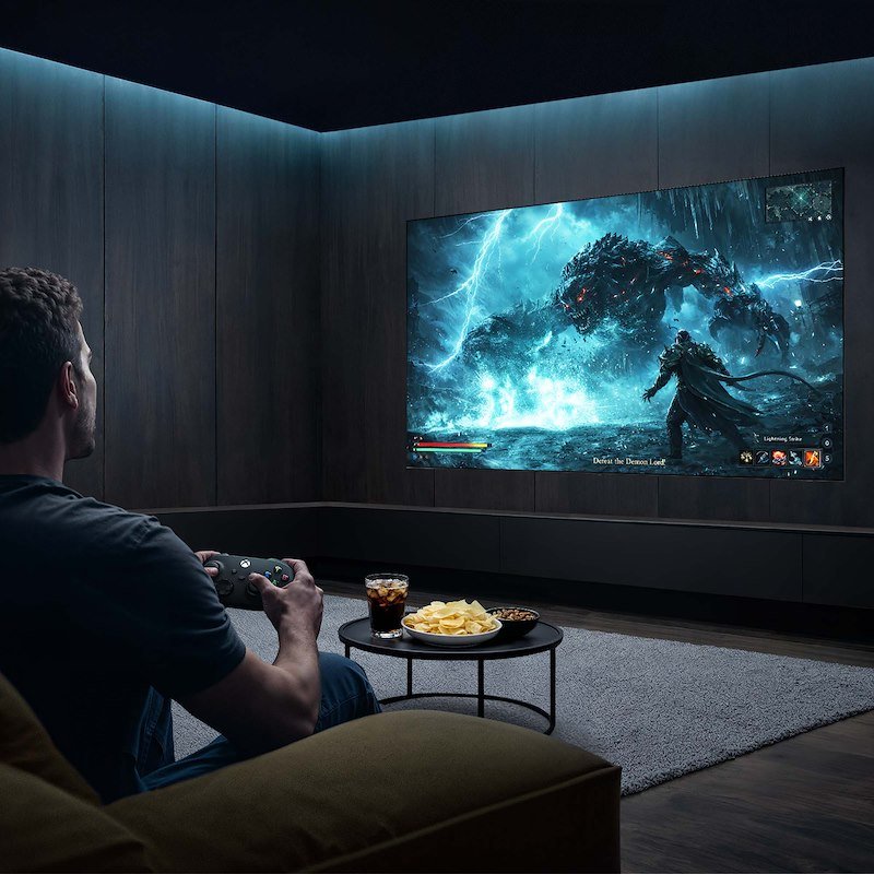 Samsung TV OLED 48" Qe48s90haexzt Graphite Black