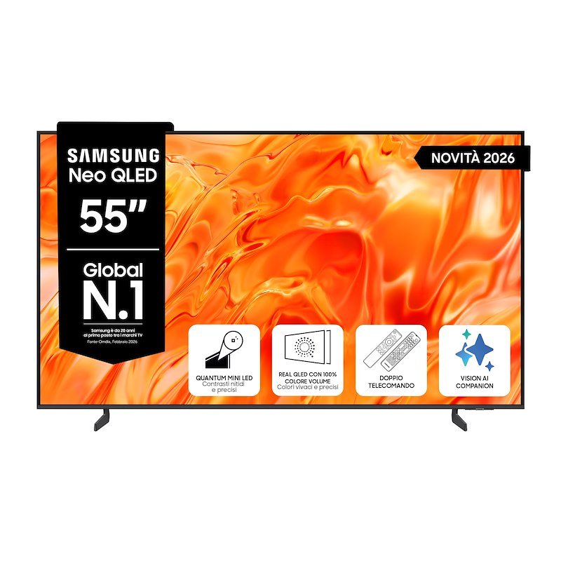 Samsung Smart TV 55" Neo QLED 4K Vision AI Qe55qn70hauxzt