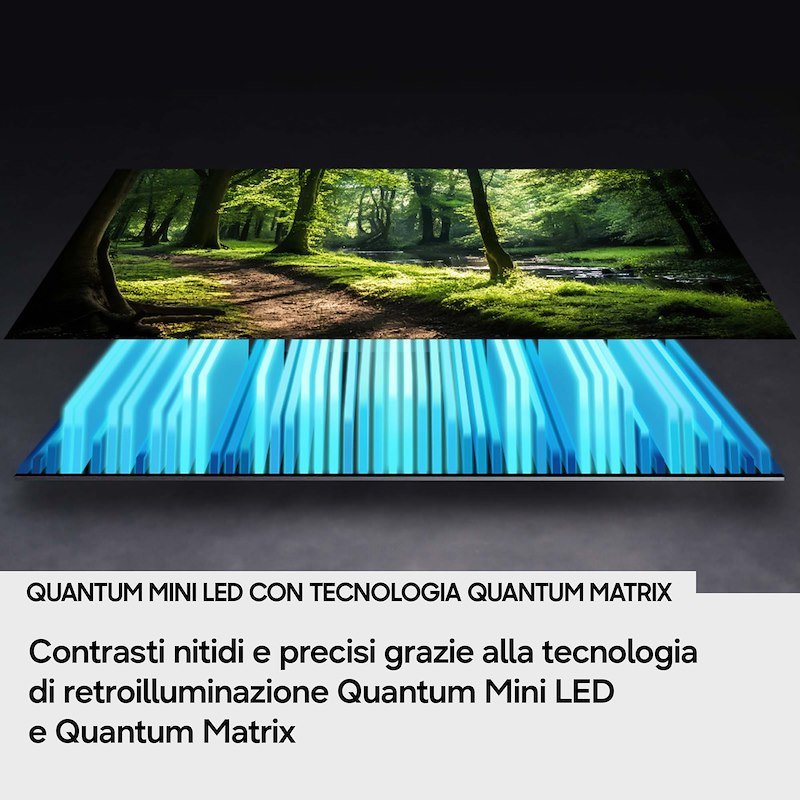 Samsung TV miniled 65" Qe75qn70hauxzt