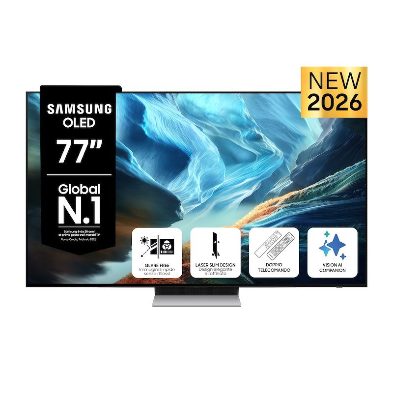 Samsung TV OLED 77" Qe77s90hatxzt Graphite Black