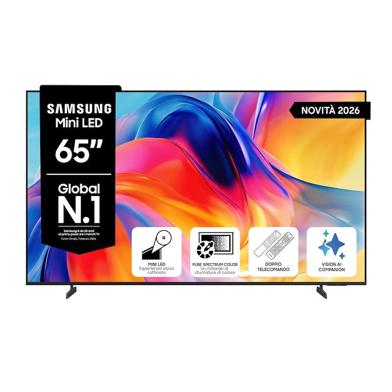 Samsung TV MINILED 65" Ue65m70hauxzt Titan Gray