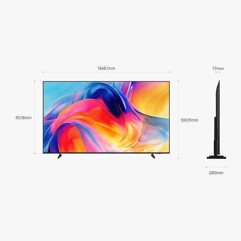 Samsung Smart TV Mini LED 4K 75"  Ue75m70hauxzt Titan Gray