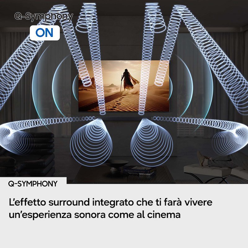 Samsung Soundbar Audio 11.1.4 canali Hw-q990h/zf