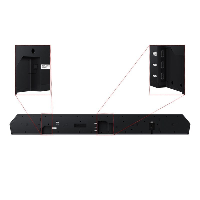 Samsung Soundbar Audio 11.1.4 canali Hw-q990h/zf