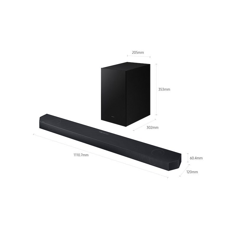Samsung Soundbar + subwoofer Hw-q600h/zf
