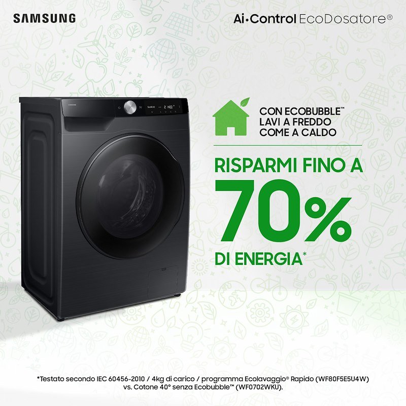 Samsung lavasciuga  9kg/ 5kg Wd90dg6g94bbu3