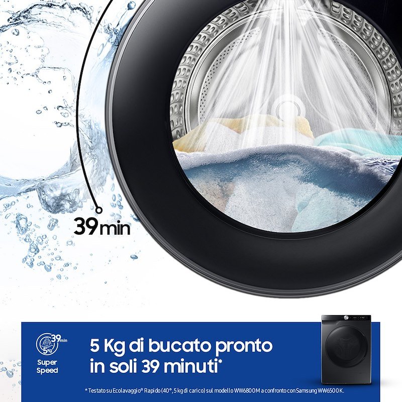 Samsung lavasciuga  9kg/ 5kg Wd90dg6g94bbu3