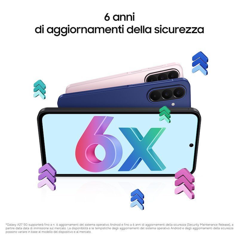 Samsung Galaxy A27 5G 6+128GB Pink