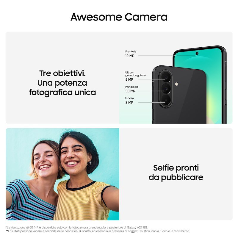 Samsung Galaxy A27 5G 8+256GB Blue