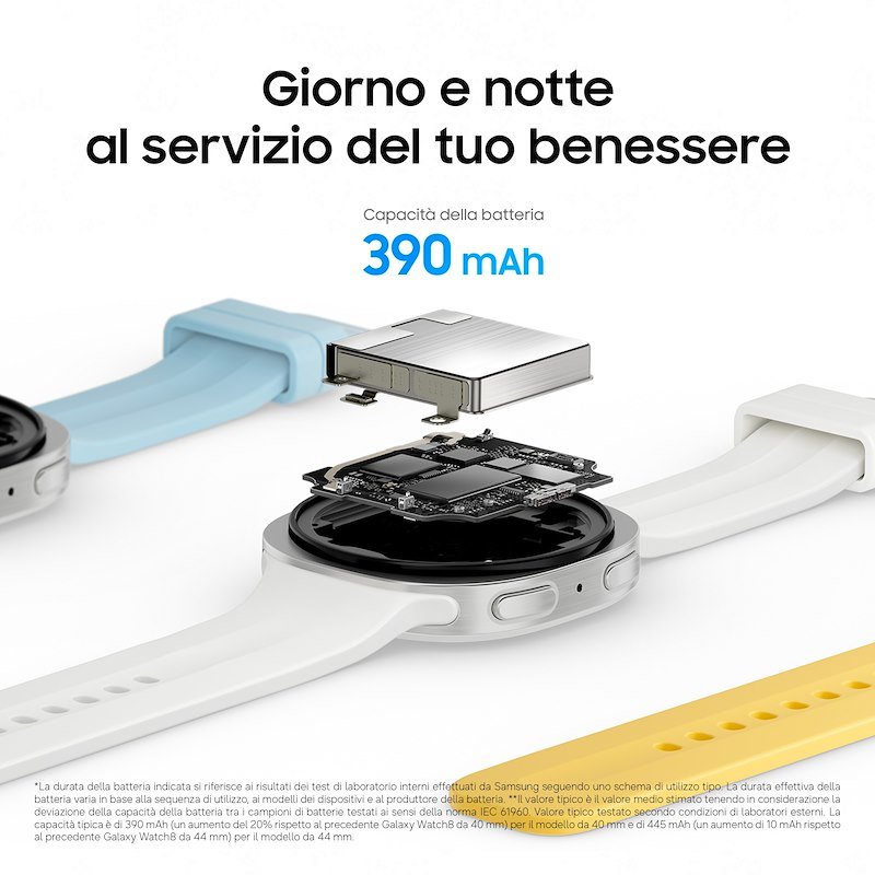 Samsung	Galaxy Watch9 44mm BT 2/ 32GB Silver