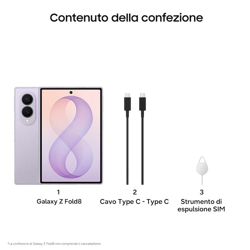Samsung Galaxy Z Fold8 12/512GB Lavender