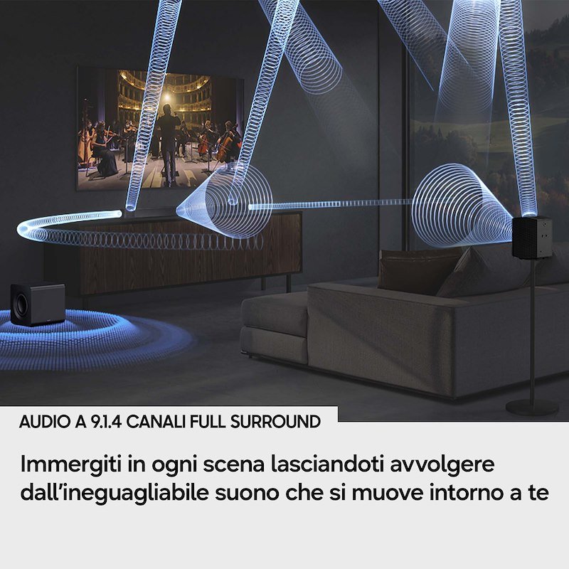 Samsung Soundbar Audio 9.1.4 canali Hw-q930h/xc