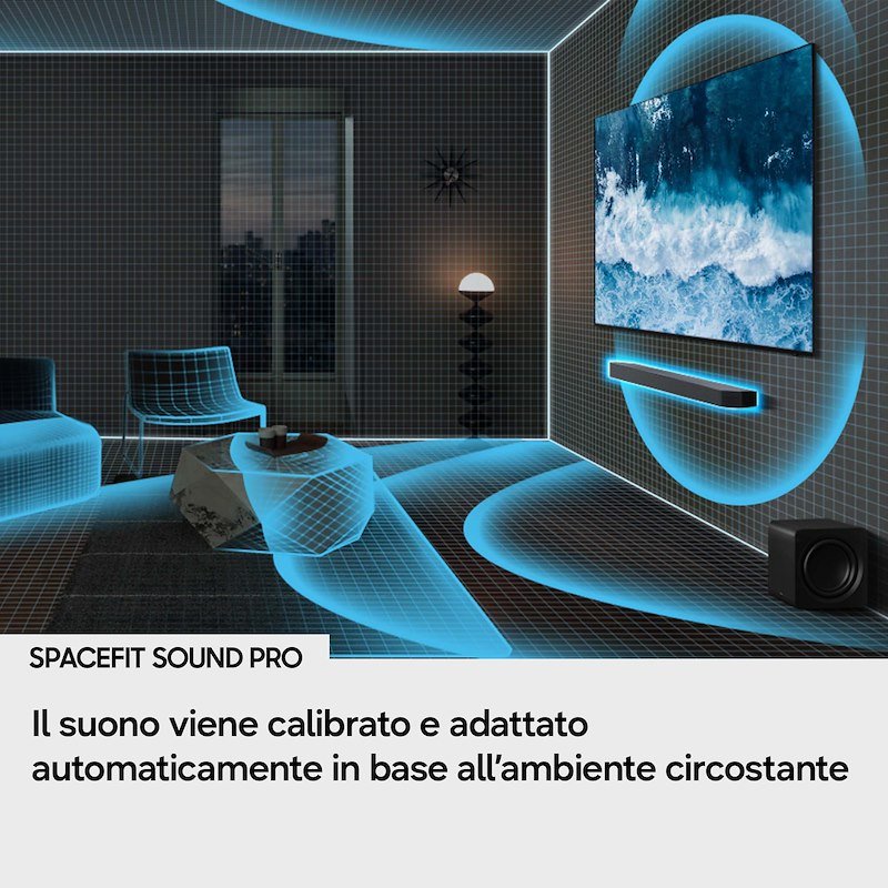 Samsung Soundbar Audio 9.1.4 canali Hw-q930h/xc