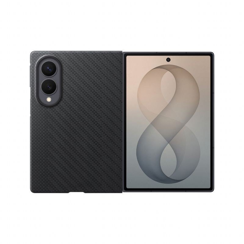 Samsung Custodia Galaxi Z Fold8 Ef-kf971sbegww Nero Carbonio