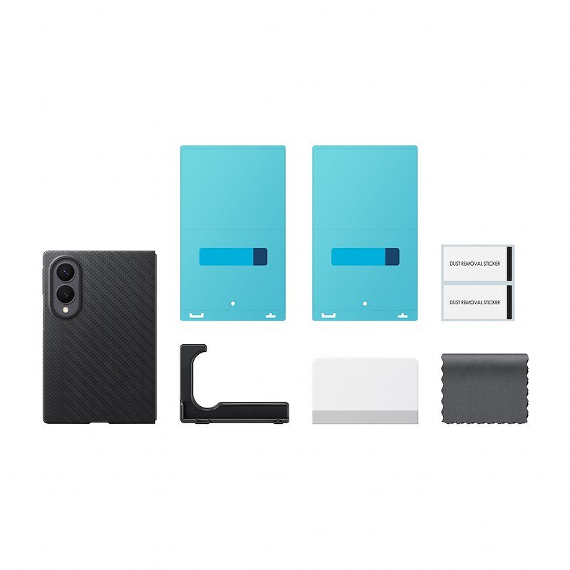 Samsung Custodia Galaxi Z Fold8 Ef-kf971sbegww Nero Carbonio